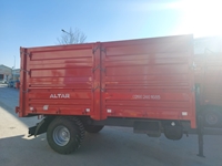 6 Ton Single Axle Double Sided Tipping Trailer - 7
