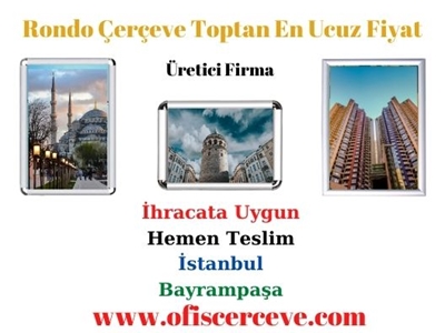 A4 Açılır Kapanır Alüminyum Rondo Köşe A4 Çerçeve 21X30 Toptan En Ucuz Fiyat - 4