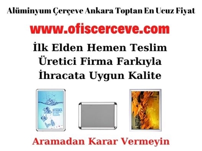 A4 Açılır Kapanır Alüminyum Rondo Köşe A4 Çerçeve 21X30 Toptan En Ucuz Fiyat - 2