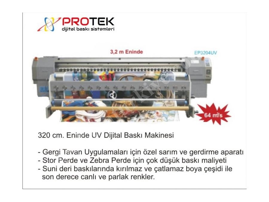Suni Deri Üzerine Uv Dijital Baskı Makinası