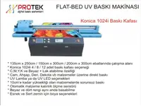 135x 250 Cm Ahşap UV Baskı Makinası