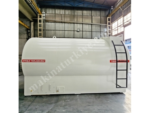 Above Ground Fuel Tank with a Capacity of 12,000 Liters