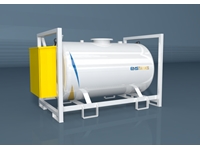 Réservoir de carburant à pompe d'une capacité de 1000 litres - 0