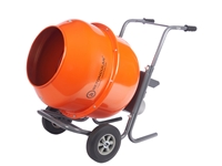 140 lt Transmission Hand Operated Mortar Mixer and Concrete Mixer - 0