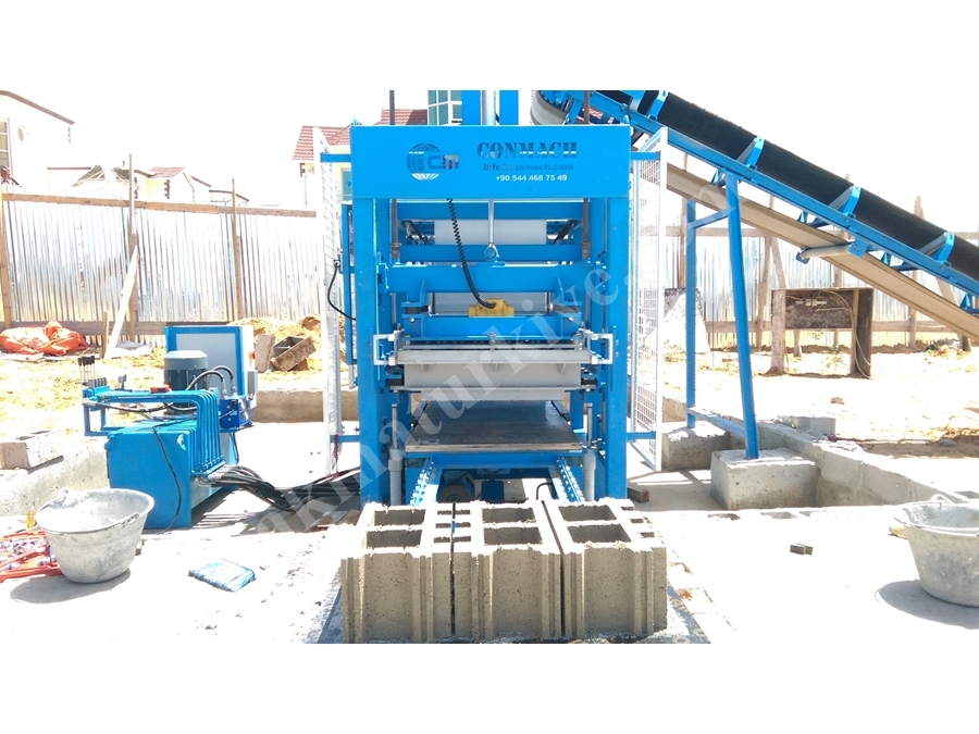 0,325 m2/print 350 m2/shift Brick Paver Stone Machine
