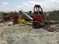 0,5 m2/baskı 550 m2/vardiya Briket Parke Taşı Makinası  - 1