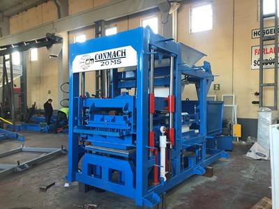 0.55 m2/print 625 m2/shift Brick Paver Machine - 13