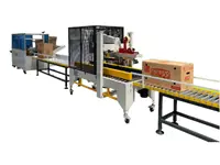 Fully Automatic Box Packing and Box Top Sealing Machine