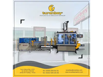 Tam Otomatik Çift Kafalı Koli Dolum Hattı Makinası