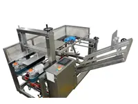 Koli Açmalı Paketleme Robotu