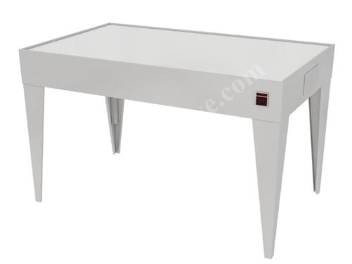 750x1250 mm Alttan Işıklı Tasnif Masası 