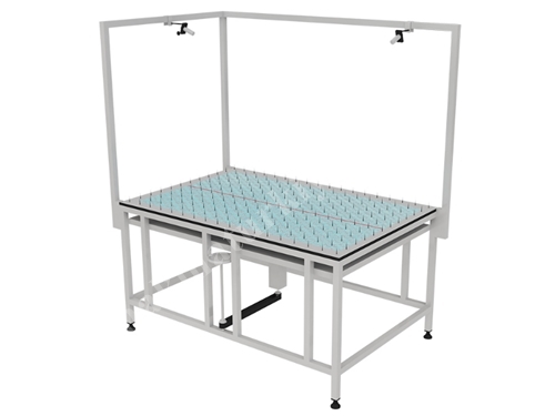 1200x1800 mm Lazerli Ayarlı İğneli Pastal Serim Masası