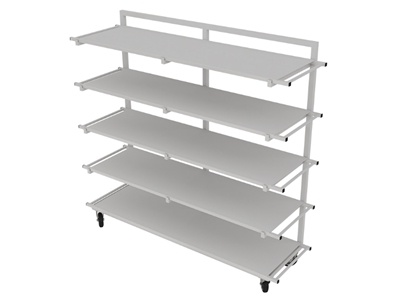 600x2000 mm Tekli Kumaş Dinlendirme Rafı  - 0