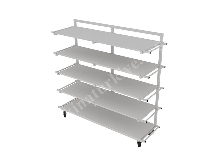 600x2000 mm Tekli Kumaş Dinlendirme Rafı 