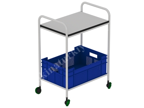 40x65 cm Tek Sepetli Transport Taşıma Arabası