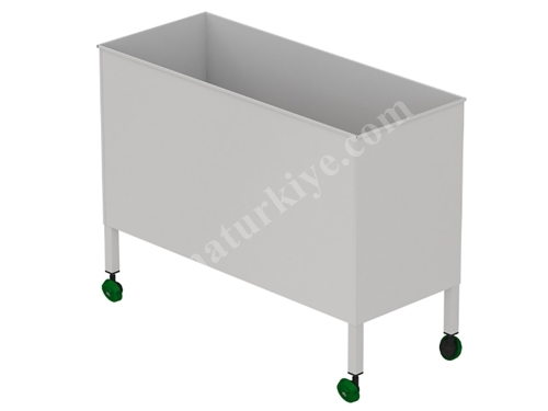 40x105 cm Tekerlekli Sac Konfeksiyon Teknesi