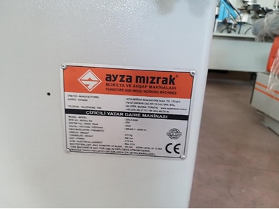 Çizicili Yatar Daire Makinası 3800 Mm - 3