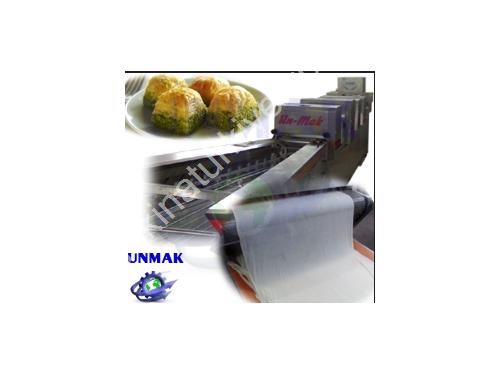 Machine de production de feuilles de baklava 120 Kg/heure