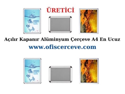 A4 Alüminyum Çerçeve - 0