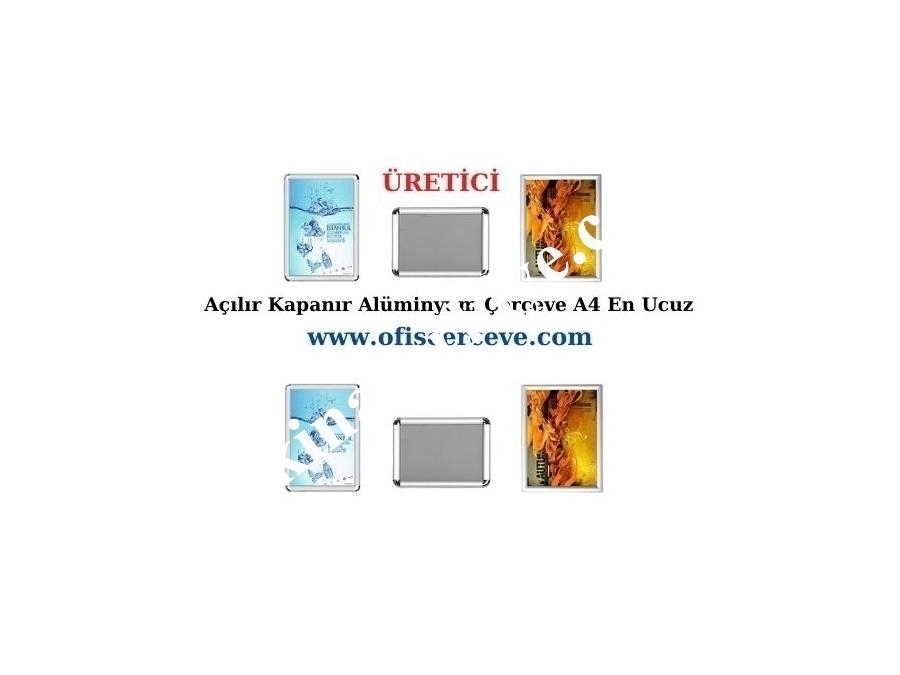 A4 Alüminyum Çerçeve