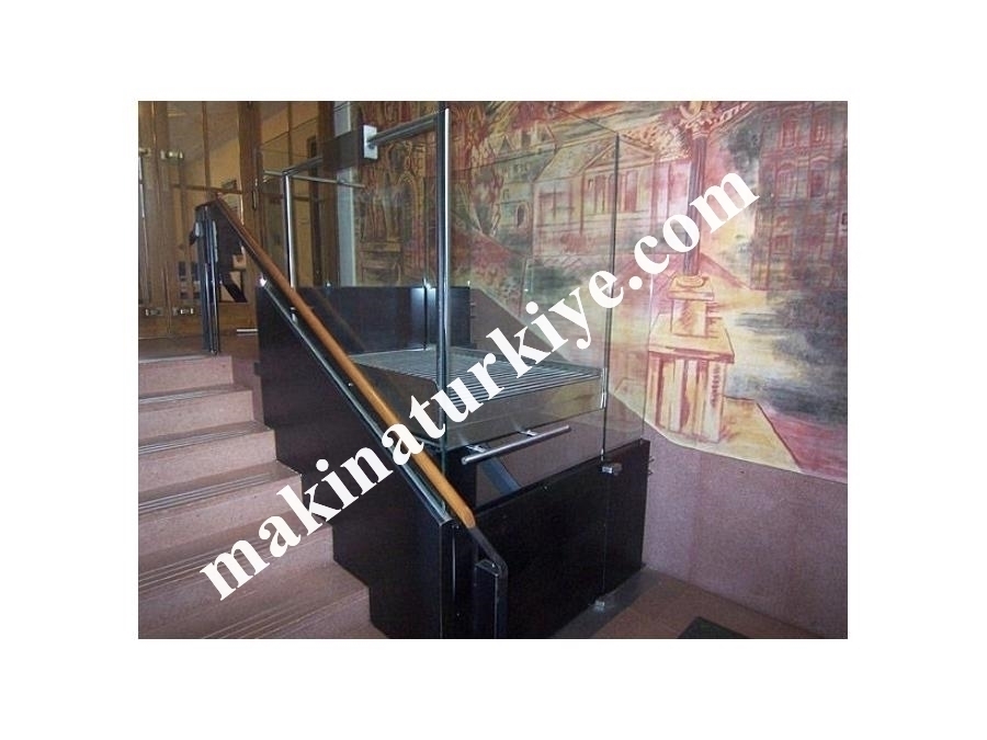 Dikey Tip Enegelli Platform Asansörü (Tek Kolon)