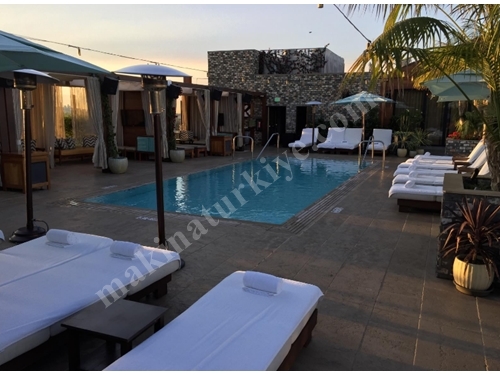 Otel Açık Mekan Yüzme Havuzu Plt4