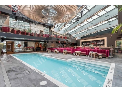 Otel Açık Mekan Yüzme Havuzu Plt2