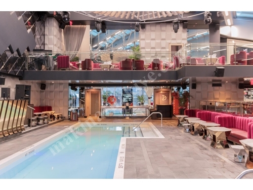 Otel Açık Mekan Yüzme Havuzu Plt5