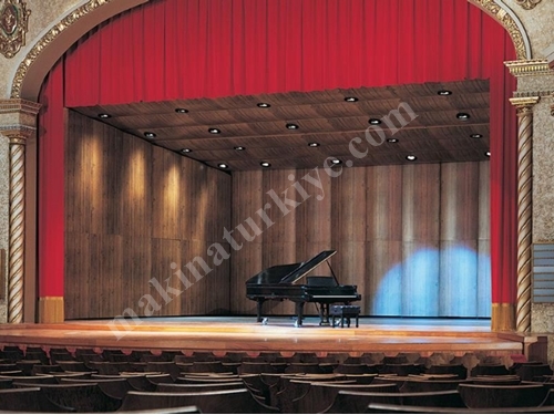 Sahne İçi Ahşap Akustik Kabuk