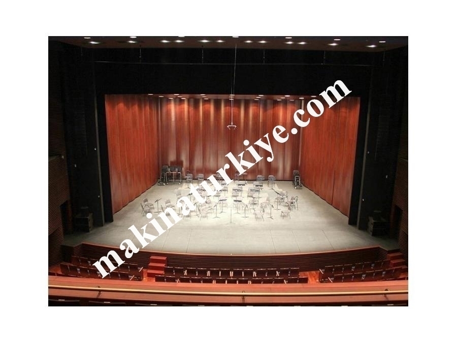 Sahne İçi Ahşap Akustik Kabuk