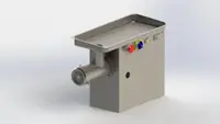 600 Kg / Hour Internal Cooling Mincer Machine