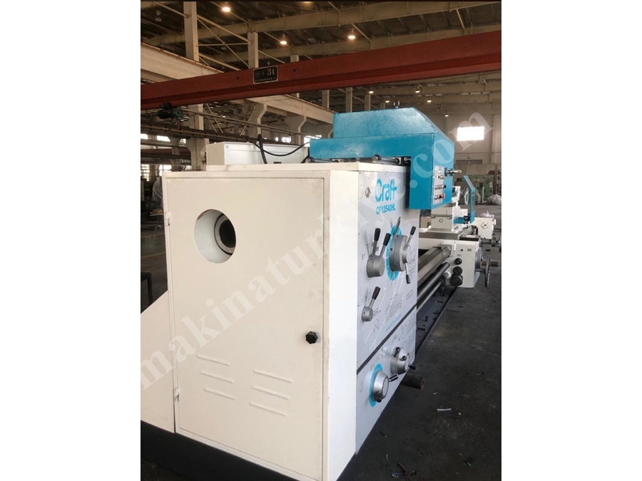 AĞIR TİP ÜNİVERSAL TORNA TEZGAHI Cf 12550 HL ( 1250 Çap 5m ) 