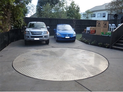 3 Ton Vehicle Platform with Rotating Platform - Vehicle Lift - 3