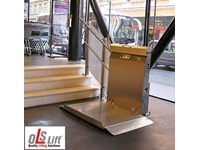 Складной вертикальный и горизонтальный инвалидный лифт - 1