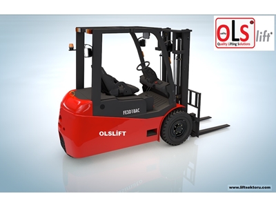 3 Ton Triplex 4800 Mm Battery Forklift - 2