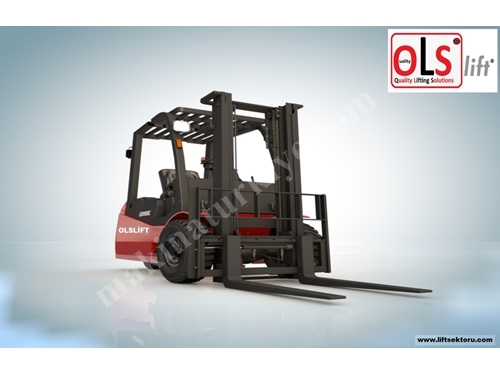 4,8 M 3 Ton Triplex Lityum Akülü Forklift