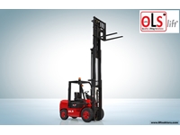 6 metre 3,5 Ton Triplex Çin Motorlu Dizel Forklift - 4