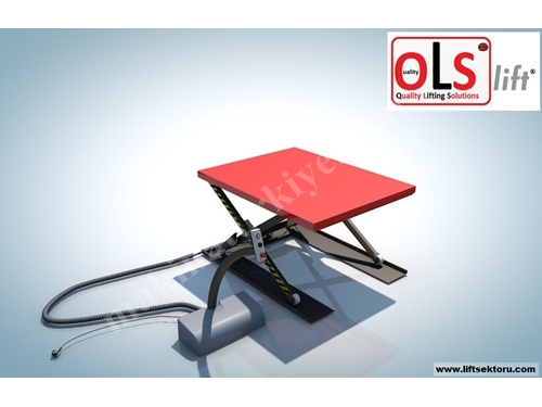 1500 Kg 760 Cm Fixed Scissor Lift Table