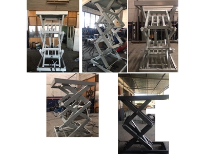 Plate-forme de chargement à ciseaux fixe de 100 cm pour 1000 kg (380 volts) - 3