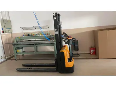 1500 Kg 350 Cm Fully Electric Stacker