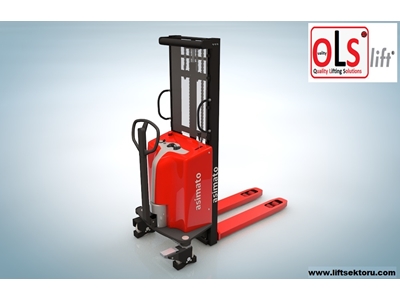 1.5 Ton (160 Cm) Semi-Electric Stacker - 3