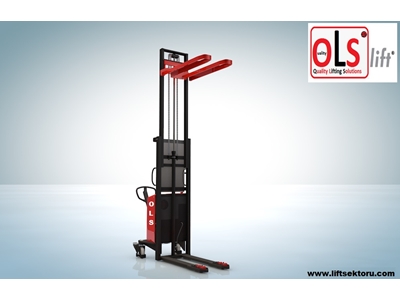 1.5 Ton (160 Cm) Semi-Electric Stacker - 1