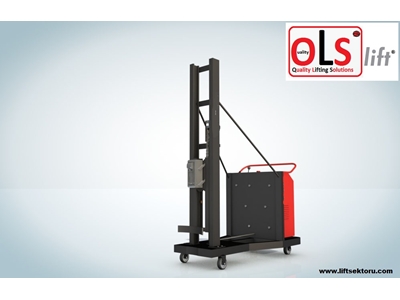 600 Kg 240 Cm Fully Electric Drum Handling Turning Stacking Machine - 7