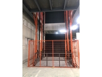 Панорамный гидравлический грузовой лифт 2 тонны (6 метров) - 0