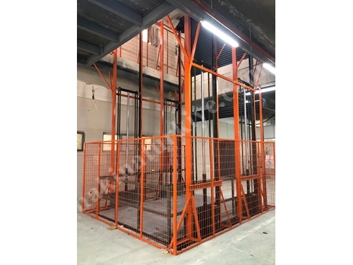 Круизный гидравлический грузовой лифт 2 тонны (8 метров)