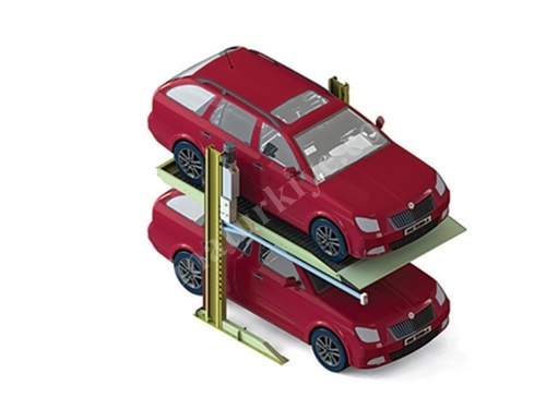 2-stöckiger Parklift für Autos, Parkaufzug