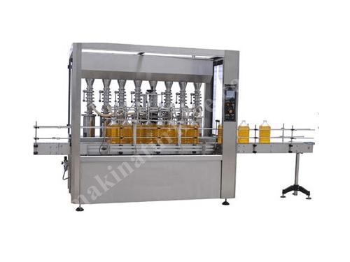 Otomatik Şişe Sıvı Yağ Dolum Makinası
