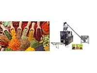 Vidalı Toz Dolum Kahve Baharat Paketleme Makinesi