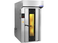 Mini Rotating Mobile Oven 3.36 m² Cooking Area