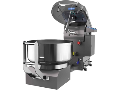 Mobil Kazanlı Spiral 100 Kg Hamur Yoğurma Mikseri - 1